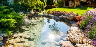 Decorative landscaping rocks