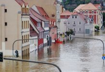 town is flooding