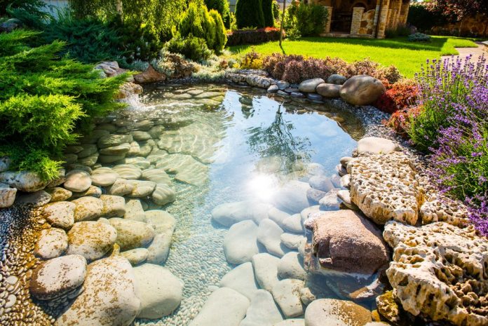Decorative landscaping rocks